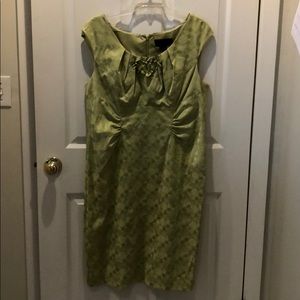 green jennifer west size 14 dress